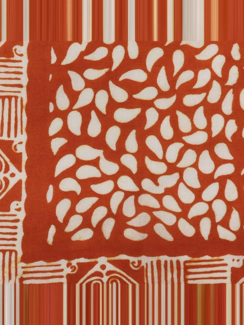 Batik Bandana, 100% Soft Cotton, Sunrise Mist, Yellow